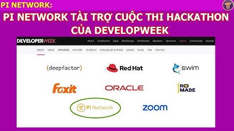 Pi Network tài trợ cuộc thi Hackathon của DevelopWeek | Nicolas sẽ có bài phát biểu tại hội nghị này