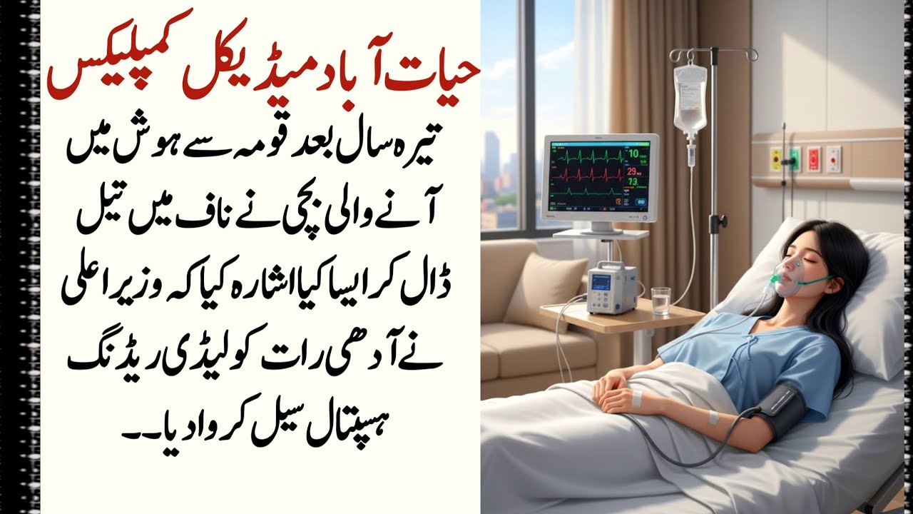 13 Saal Baad Coma Se Hosh Mein Aane Wali Ameer Baap Ki Beti | Hairan Kar Dene Wali Islami Kahani