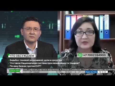 Борьба с теневой экономикой: цели и средства. Дневная смена|14.12.2022