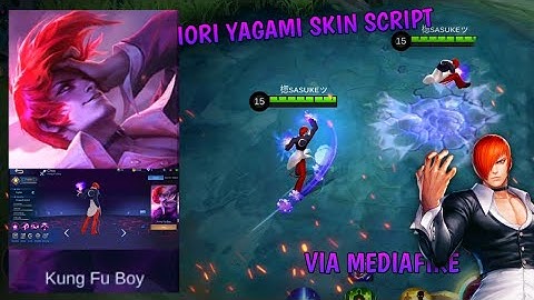 Chou Kof Skin Script-Iori Yagami | With ABC Files+Full Voice And Full Background Mobile Legends