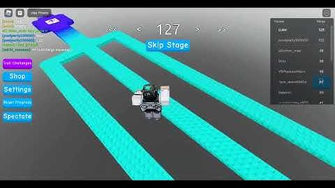 TROLL Jump Per Difficulty Chart Obby (Stage 127) First Video?