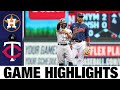 Astros vs. Twins Game 1 Highlights (5/12/22) | MLB Highlights