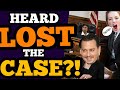 Heard just LOST THE CASE by ADMITTING Depp is RIGHT?! WOW!