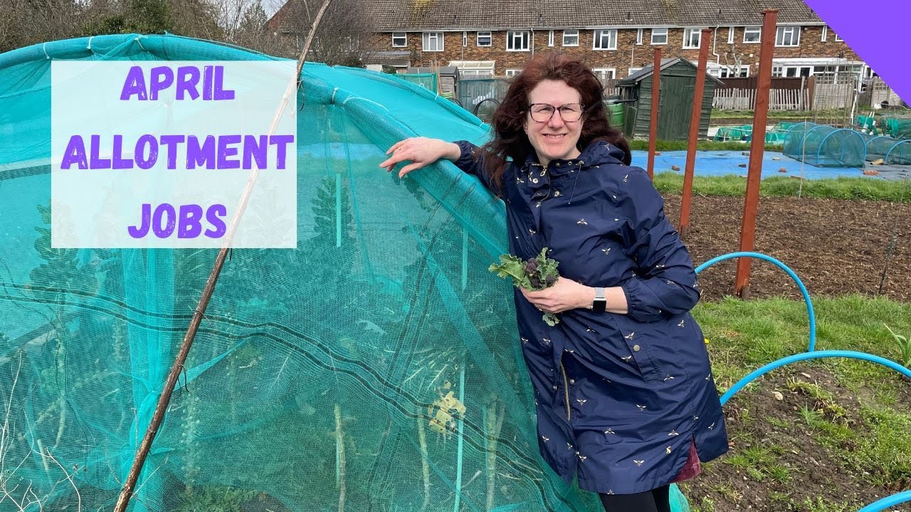 April Allotment Jobs Allotment Gardening For Beginners UK YouTube