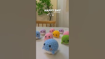 Móc cá heo dễ cưng - Crochet the cute dolphins