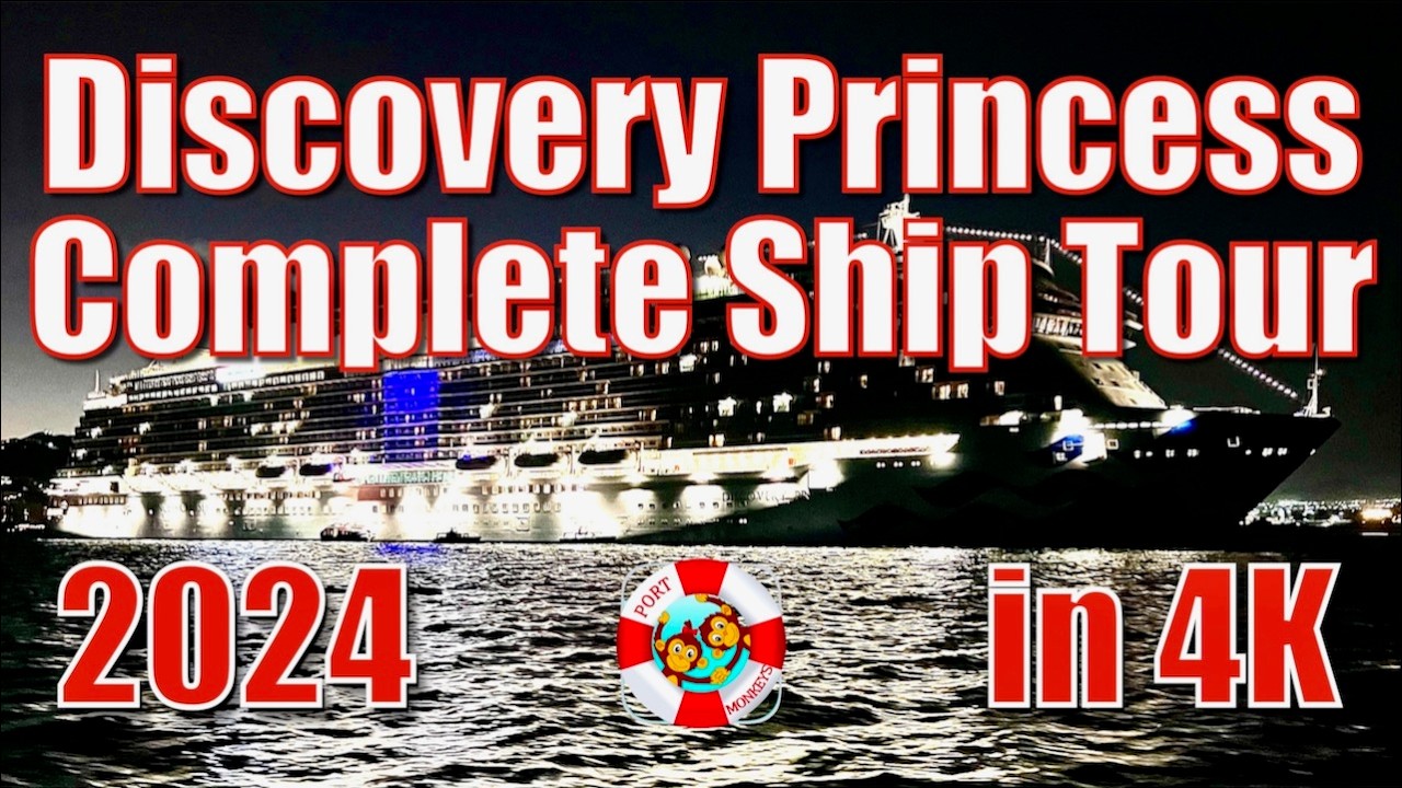 Discovery Princess - Complete Ship Tour 2024 in 4K