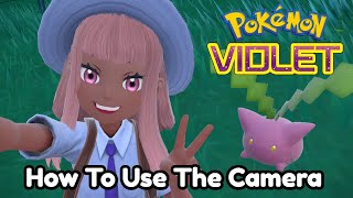 How to use the Camera App in Pokemon Scarlet Violet | Pokemon Scarlet Violet screenshot 2