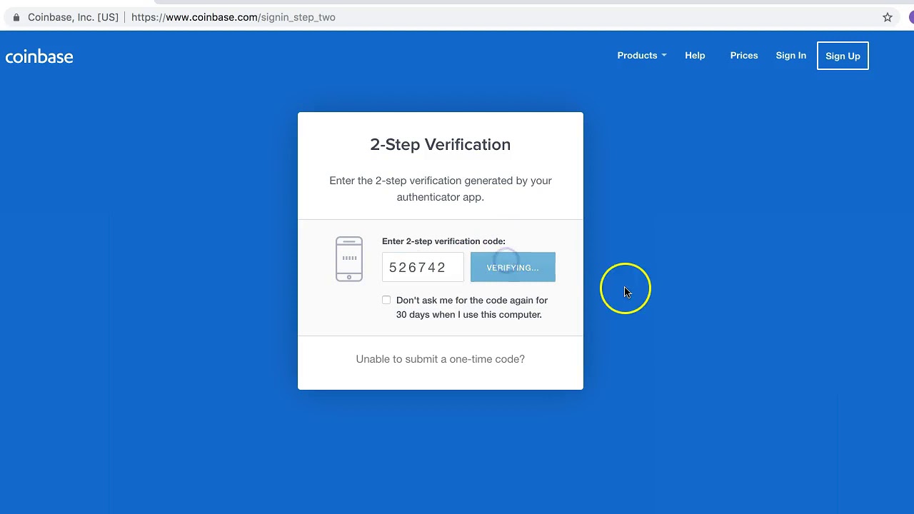 How to increase limits on coinbase sign message ethereum