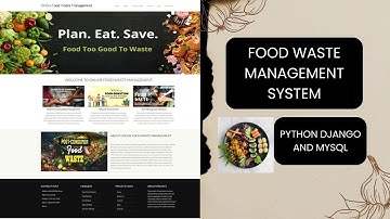 Food Waste Management System - Python Django Project Source Code