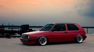 Torben Henningsen`s BAGGED VW GOLF MK2 R32  (GSTLD x HXNRY)