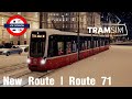 *NEW ROUTE* | TramSim Vienna | The Tram Simulator | Route 71