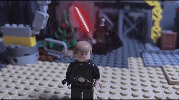 Luke Skywalker vs Darth Vader (Lego Star Wars Stop Motion Film)