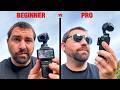 Beginner VS PRO Gimbal Moves with DJI POCKET 3