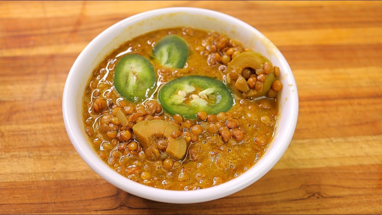 Vegan Lentil Soup - lentil recipe - vegan lentils recipes - vegan food ...