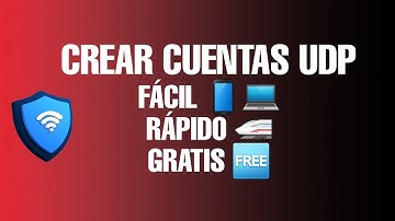 COMO CREAR CUENTAS UDP GRATIS - HTTP CUSTOM ARGENTINA