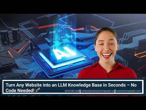 Turn Any Website into an LLM Knowledge Base in Seconds – No Code Needed ...