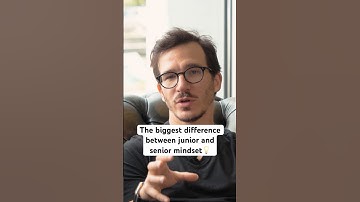 Join the full convo with Swizec Teller, author of the "Senior Engineer Mindset" book 👆#seniordev