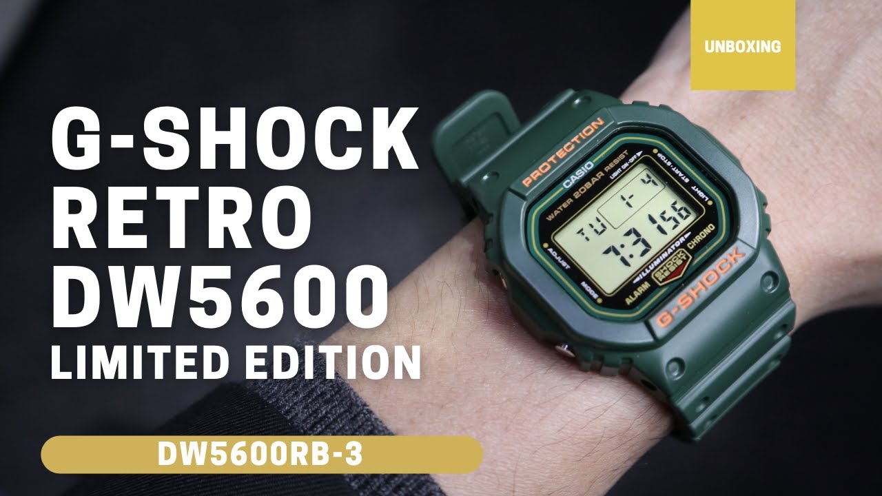 【新品未使用】DW-5600RB-3DR　【生産完了モデル】【復刻モデル】