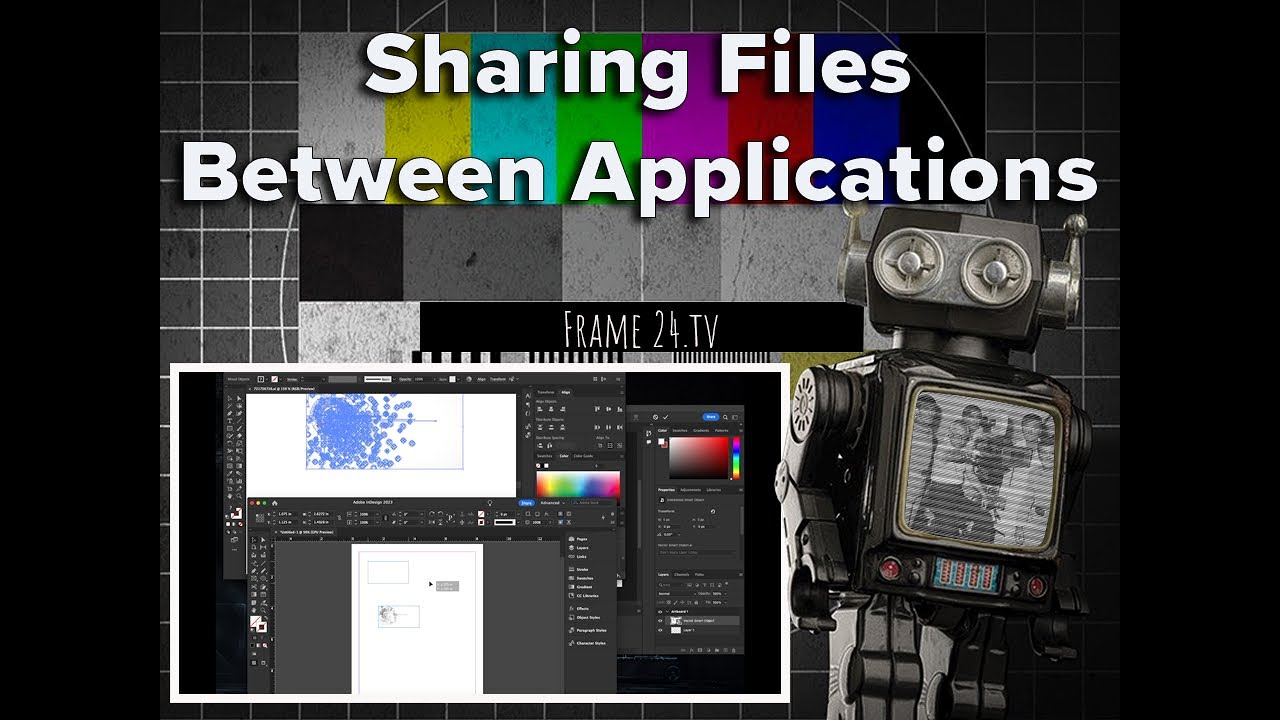 Sharing Files between Adobe Applications - YouTube