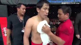 Старый врач с Филиппин жестко нокаутировал молодого кик-боксера !!!