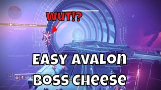 Easy Legend Avalon Final Boss Cheese
