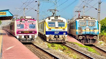 Eastern Railway: Different Types of EMU Local, MEMU, and Express Trains