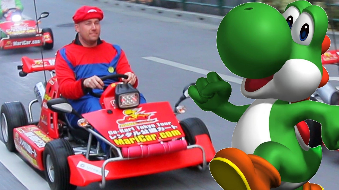 You Can Play RealLife Mario Kart In Japan YouTube