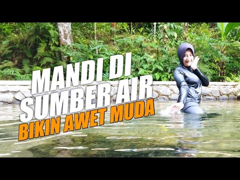 BERENANG DI SUMBER MATA AIR bareng @LEONA KANZA