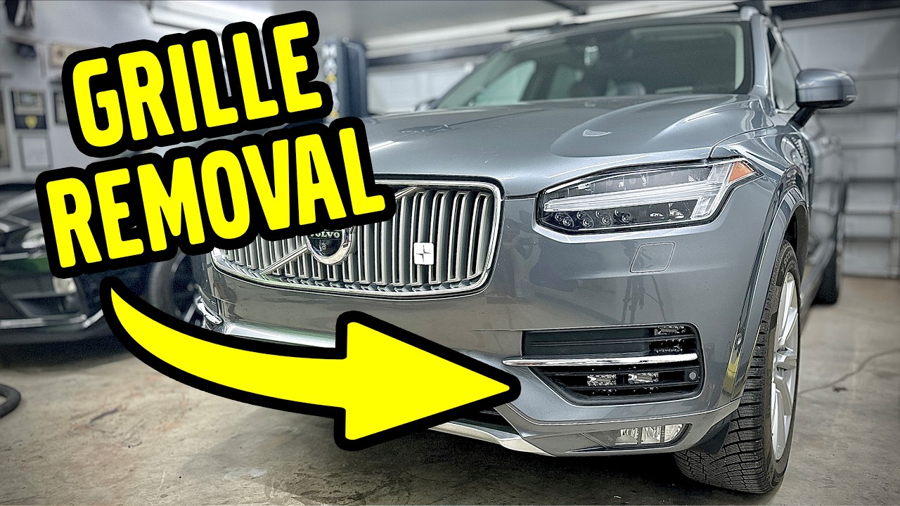 SPA Volvo XC90, Lower Side Grille Removal
