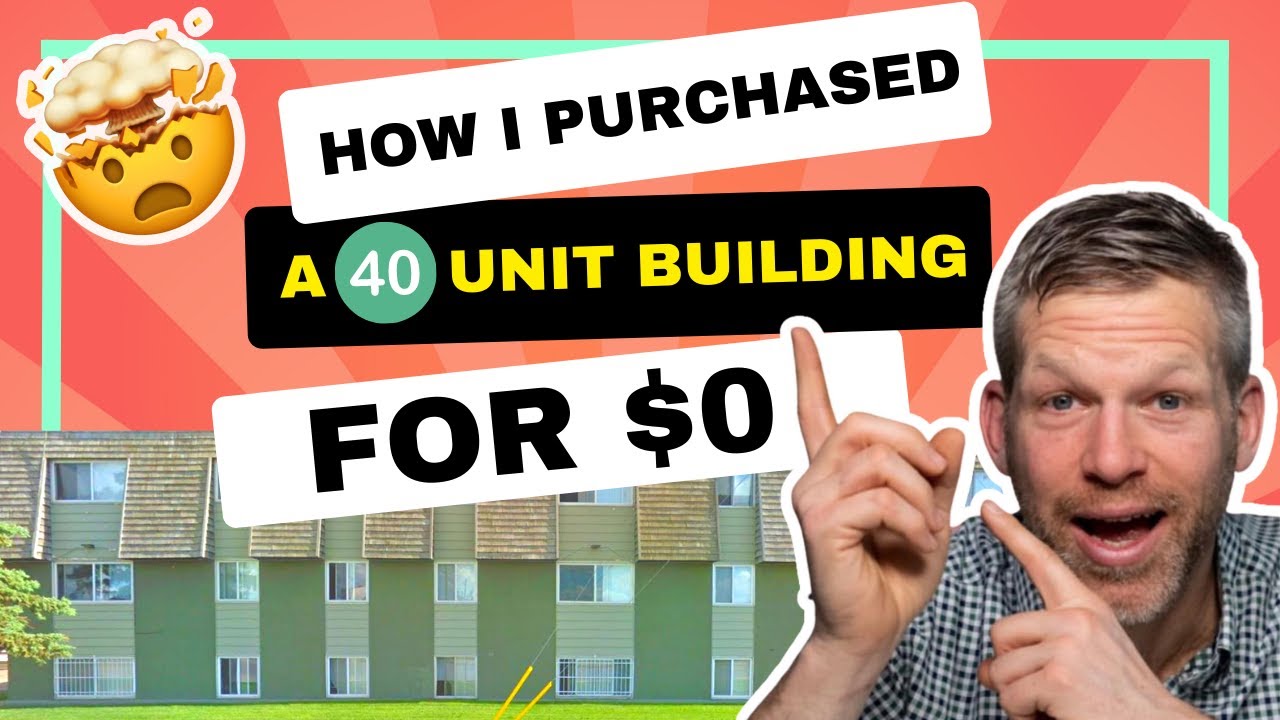 BUYING A 40 UNIT BUILDING, NO MONEY DOWN - YouTube