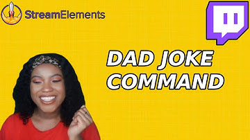 How to Create A Dad Joke Twitch Command | ImJustTechnical