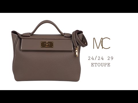 Hermes 24/24 29 Bag Etoupe Togo / Swift Gold Hardware – Mightychic