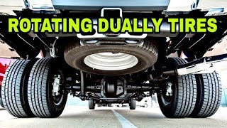 Rotating Dually Pickup and RV Tires