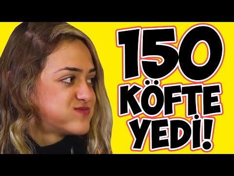 Yeme Rekortmeni ile Köfte Kapışması Yaptık (3 Kişi VS. 1 Kişi)