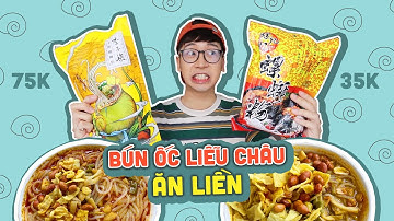 Bún ốc Lý Tử Thất ngon thật các bạn ạ! // Ở nhà ăn cả thế giới Series