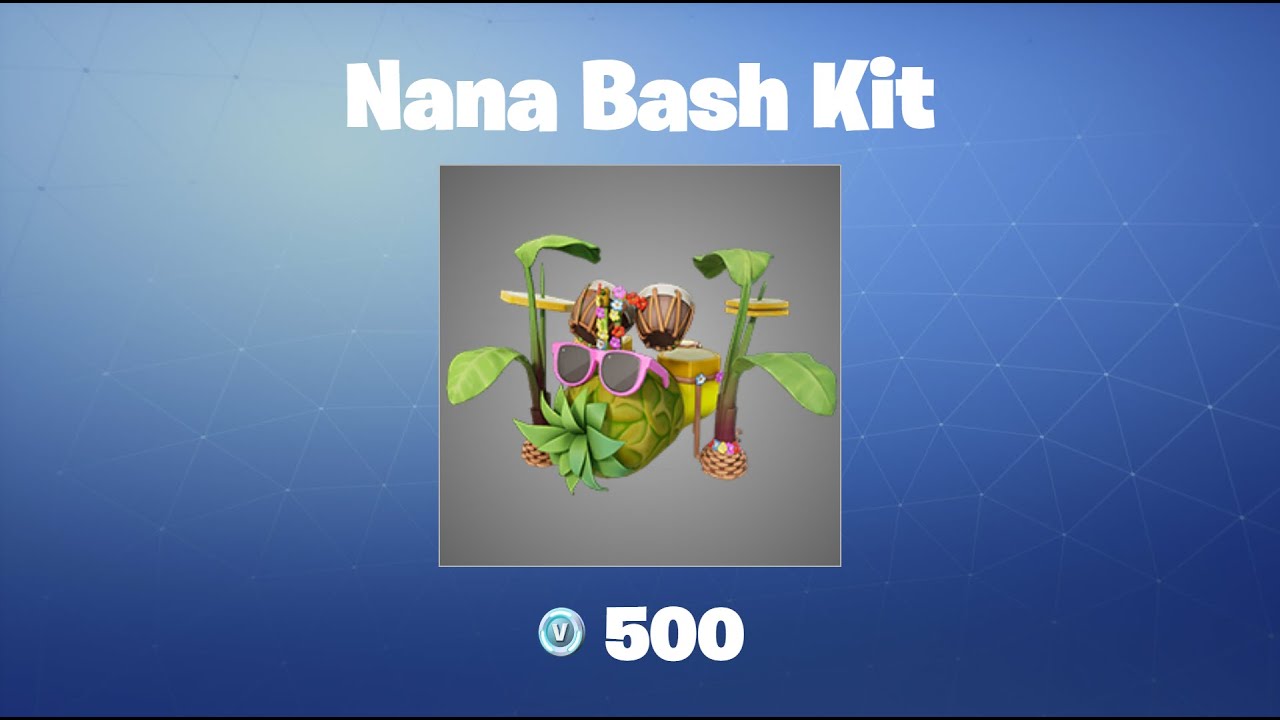 Nana Bash Kit | Fortnite Drums - YouTube