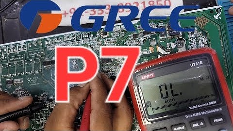 Gree Dc inverter ac P7 error outdoor pcb Dc inverter ac pcb best training center Babar Electronics