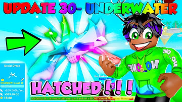 OMG!! I HATCHED GOLDEN SECRET😳Almost 600oc *MADE 1st NEW RAINBOW SECRET* Droid Draco Clicker Sim