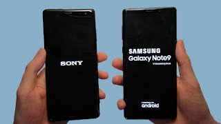 Sony Xperia XZ3 vs Galaxy Note 9 Speed Test, Cameras & Speakers!