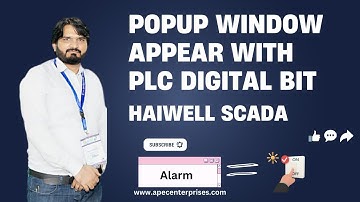 Uncover The Mystery of the Popup Window | Haiwell SCADA PLC Bit High