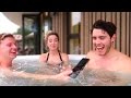 DROPPED MY IPHONE 7 IN A HOT TUB