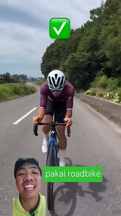 Tutorial cara pakai sepeda roadbike pemula #masukberanda