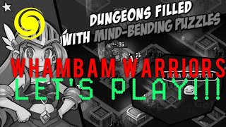 WHAMBAM WARRIORS - Puzzle RPG - LET'S PLAY!! / First few minutes screenshot 5