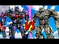 OPTIMUS PRIME VS MEGATRON - EPIC TRANSFORMERS BATTLE (AUTOBOT vs DECEPTICON)