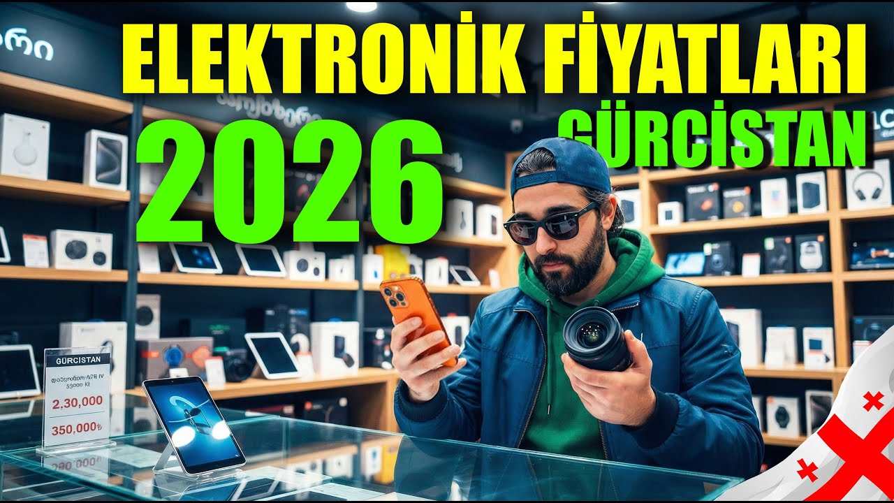 GÜRCİSTAN ELEKTRONİK 2026 🇬🇪 FİYATLARI | IPHONE | PLAYSTATON | Gerçek Mağaza Fiyatları Ucuz mu ?
