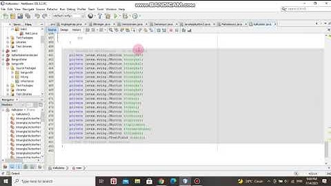 TUGAS UAS P.SISTEM TERDISTRIBUSI "Kalkulator Sederhana" BERBASIS JAVA NETBEANS