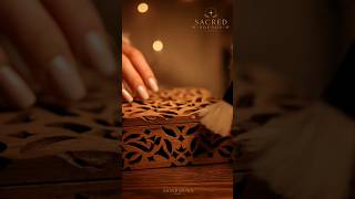 ✦ Calming ASMR Brushing Wooden Box