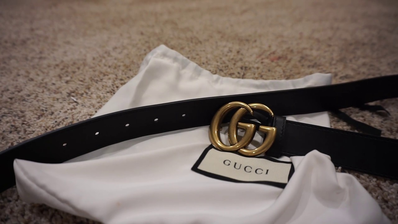 Gucci Belt Unboxing - YouTube