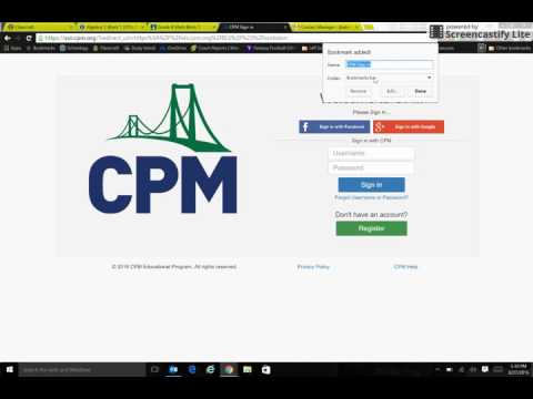 CPM eBook Sign In