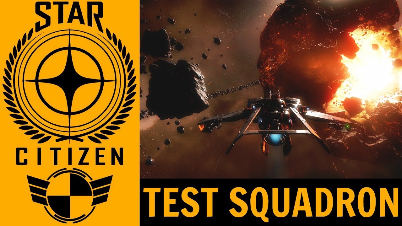Combat Fight Training - Star Citizen Arena Commander - Test Squadron ...